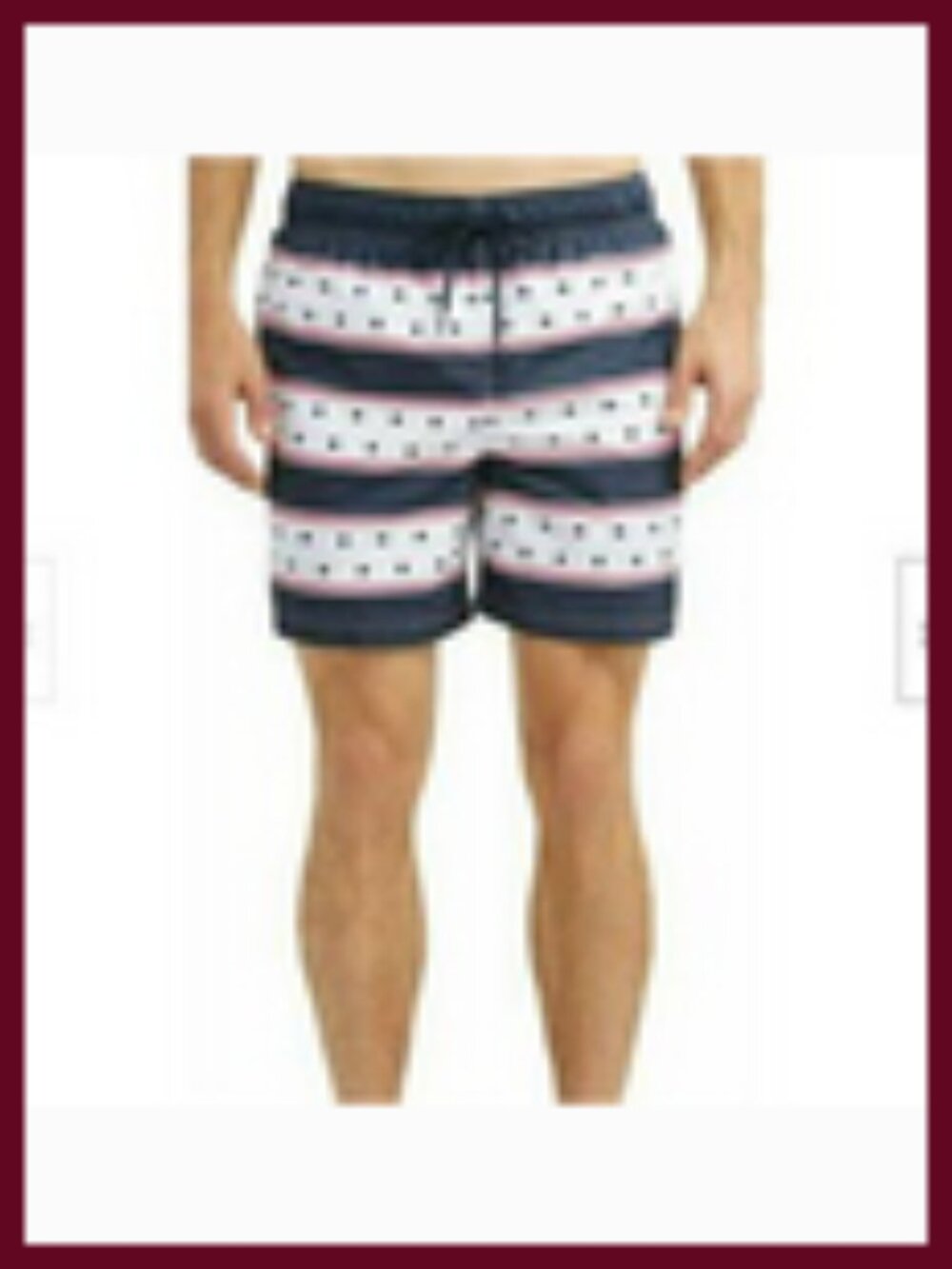 Swim trunks mens new size 2XL waist 44-46" George 6" inseam polyester  pockets